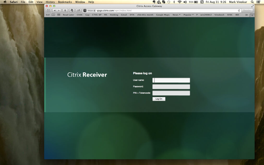 citrix receiver for mac app